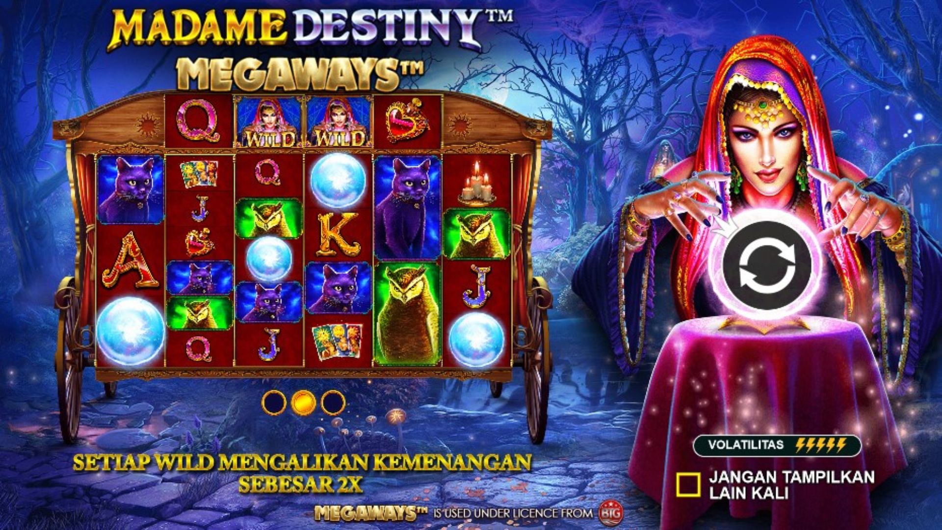 pola-madame-destiny-megaways