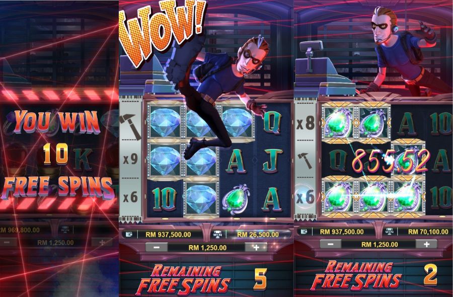 bonus freespin slot jewel mastermind