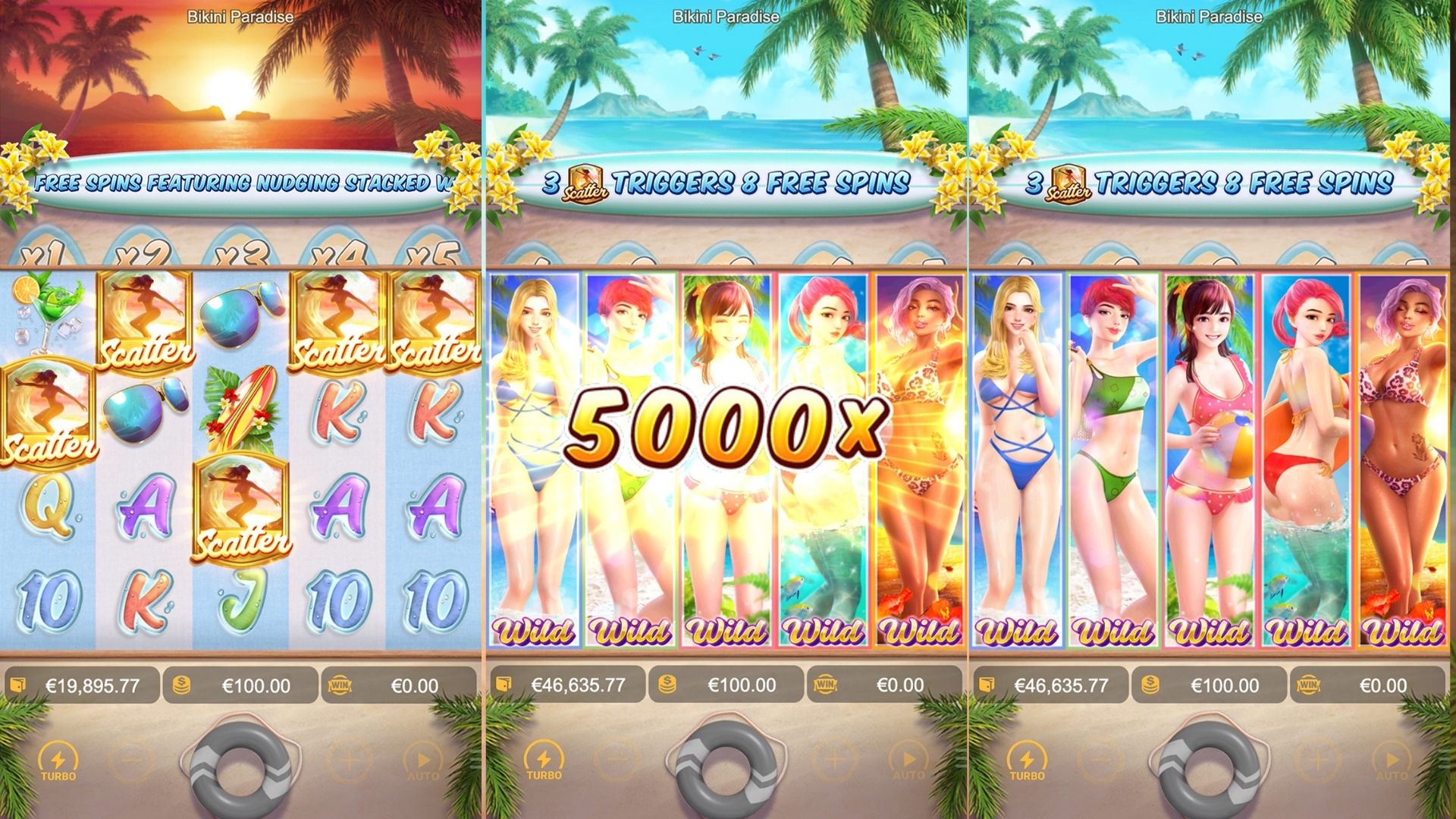 fitur slot bikini paradise
