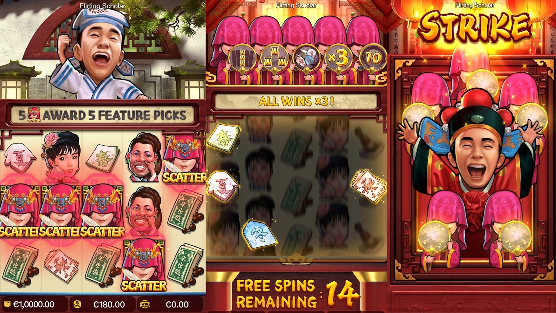 fitur slot flirting scholar
