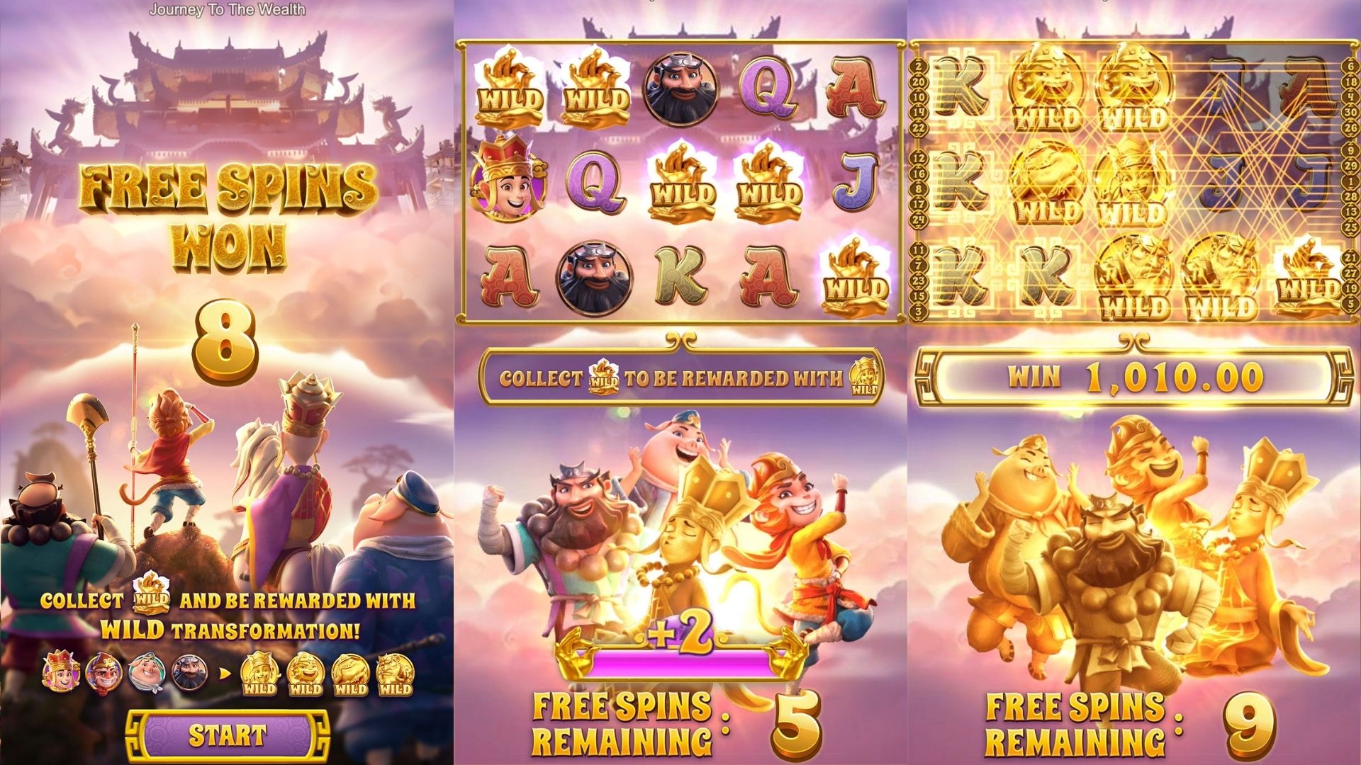 fitur slot journey to the wealth