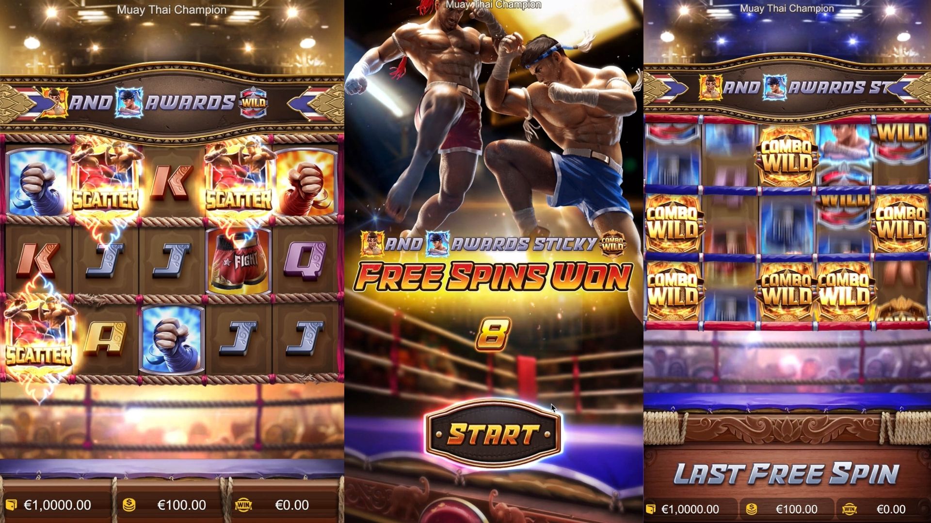 fitur slot muay thai champion