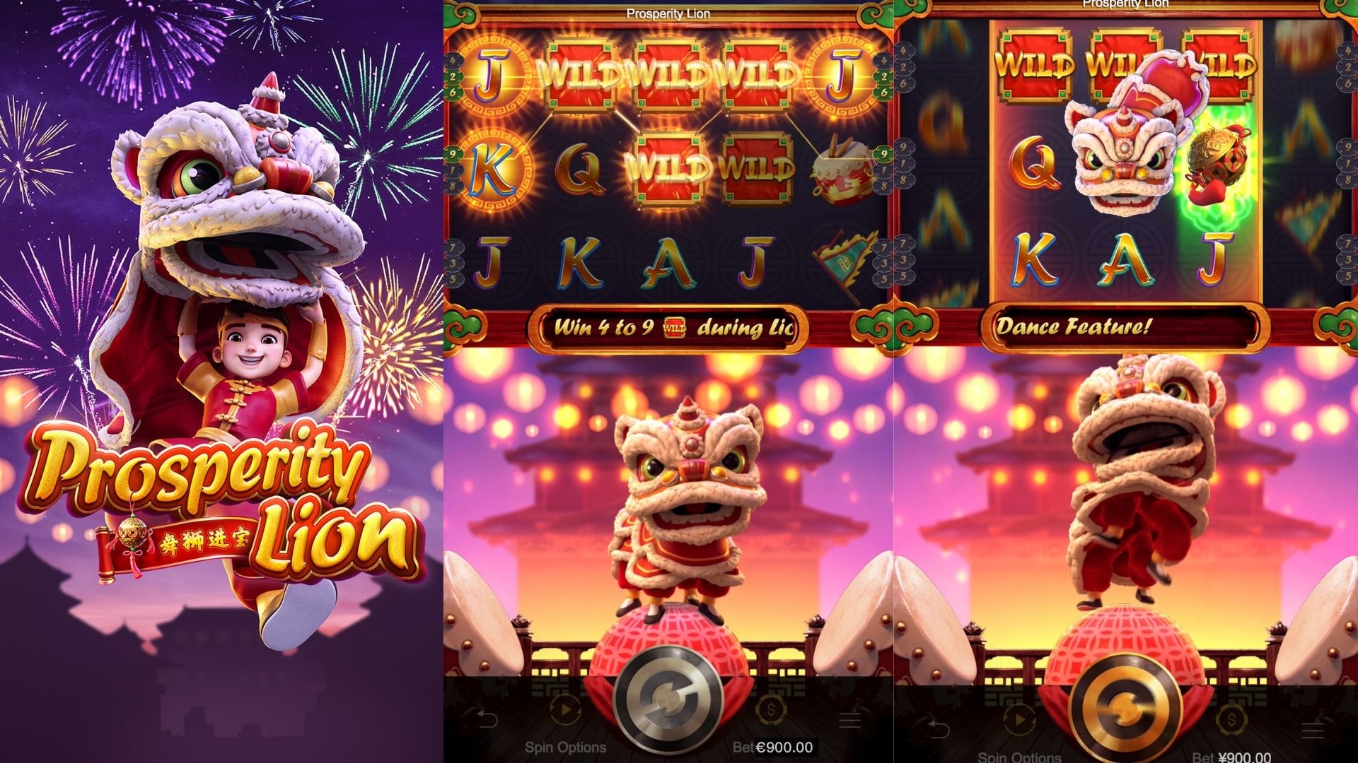 fitur slot prosperity lion