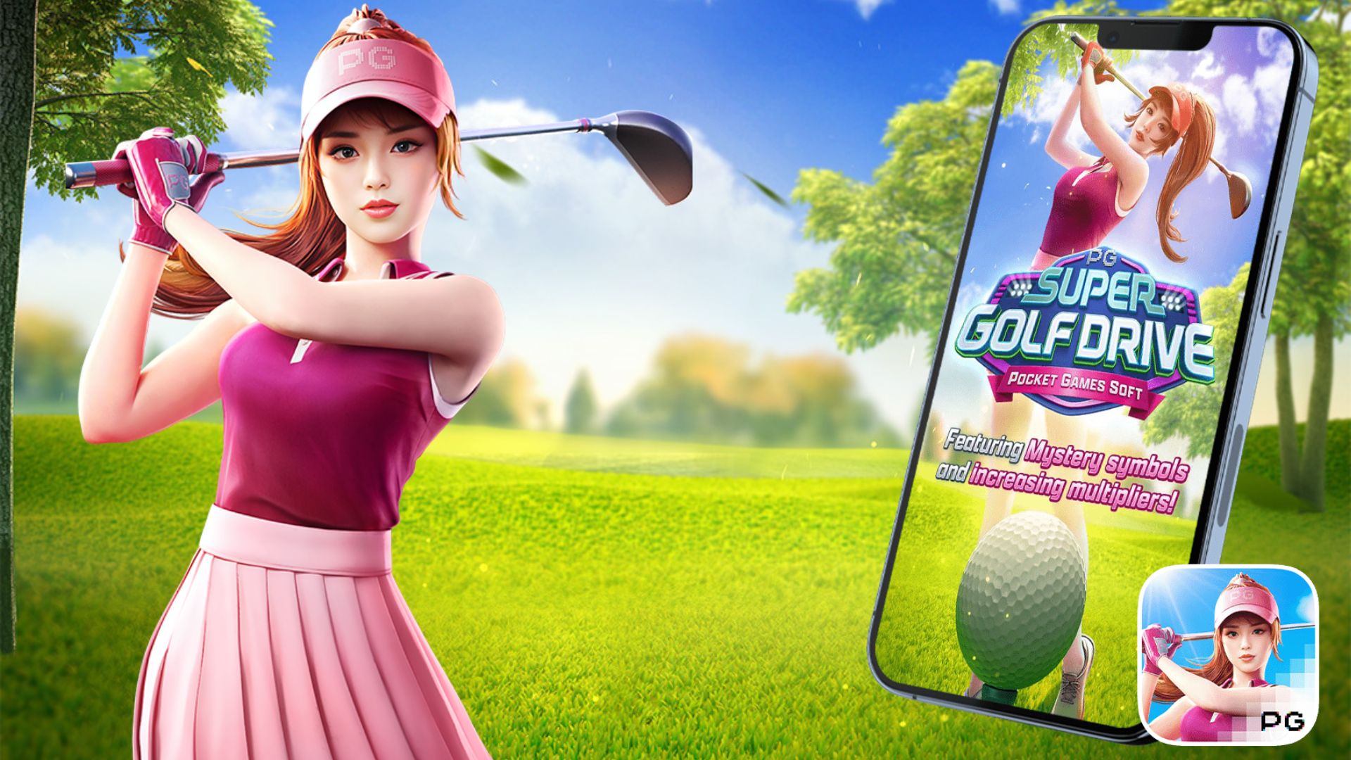 game slot super golf drive