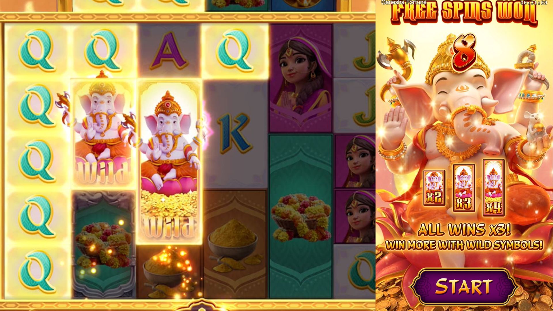 rtp slot ganesha fortune