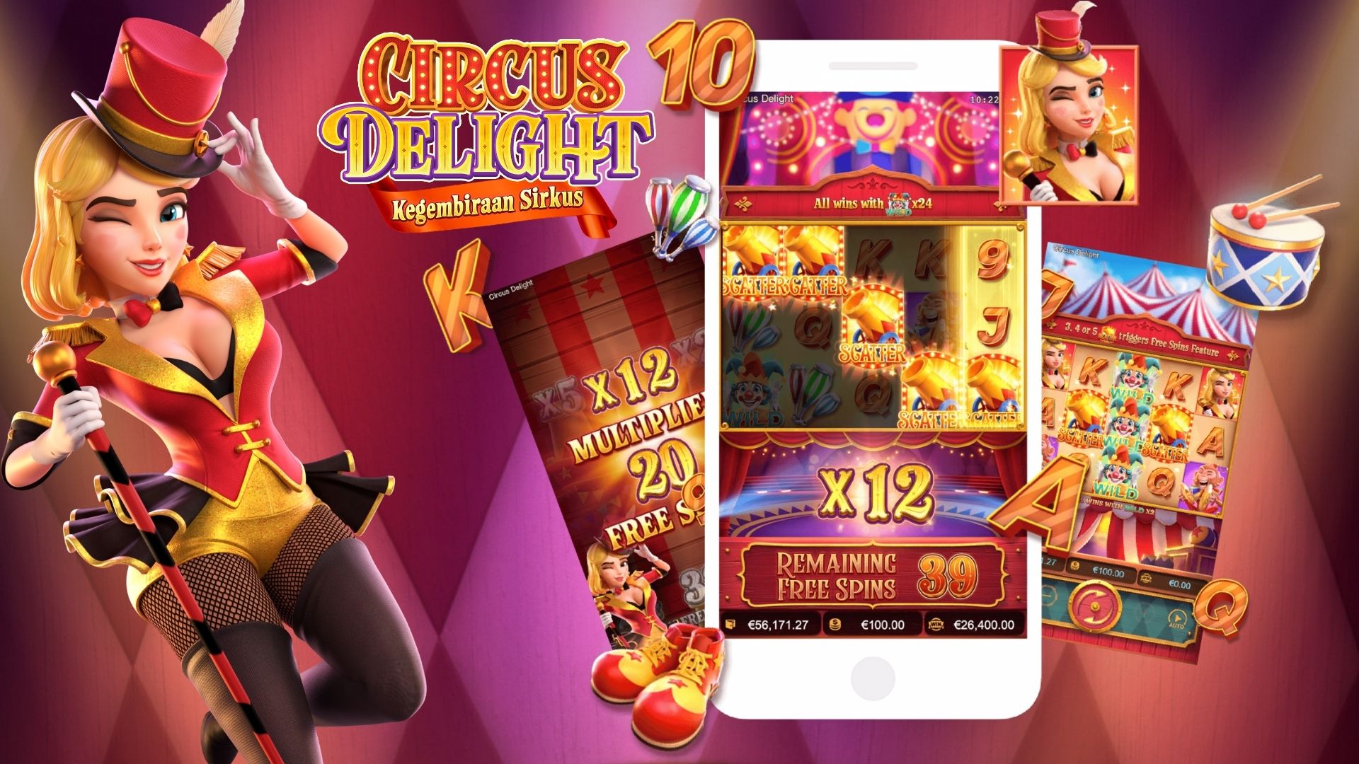 slot gacor circus delight