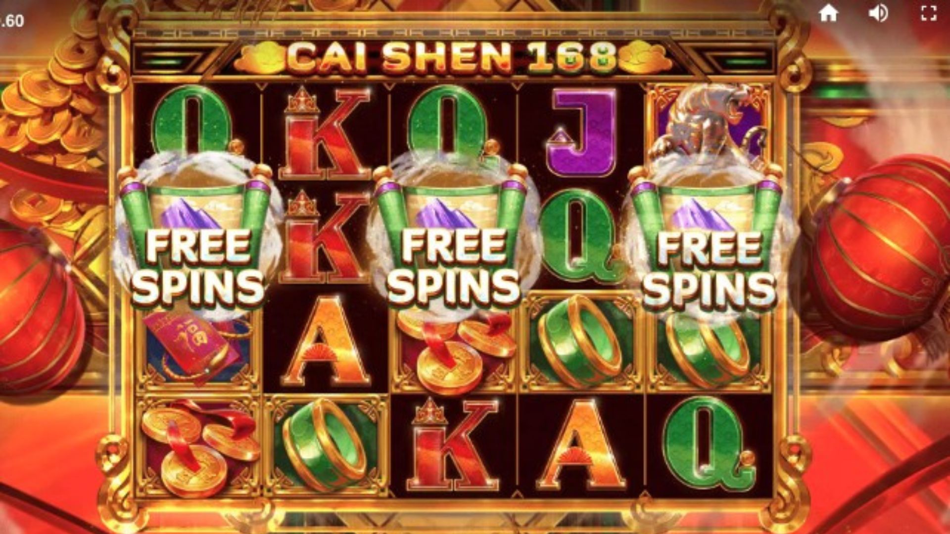 bonus cai shen 168