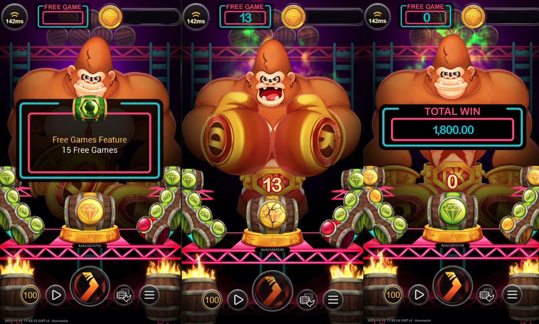 bonus free game slot donki kong