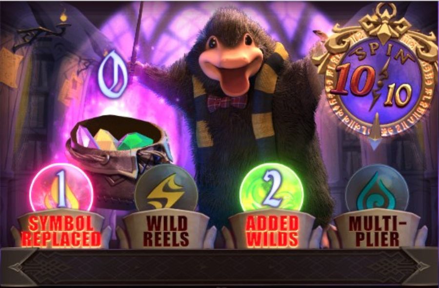 bonus freespin fantastic beast