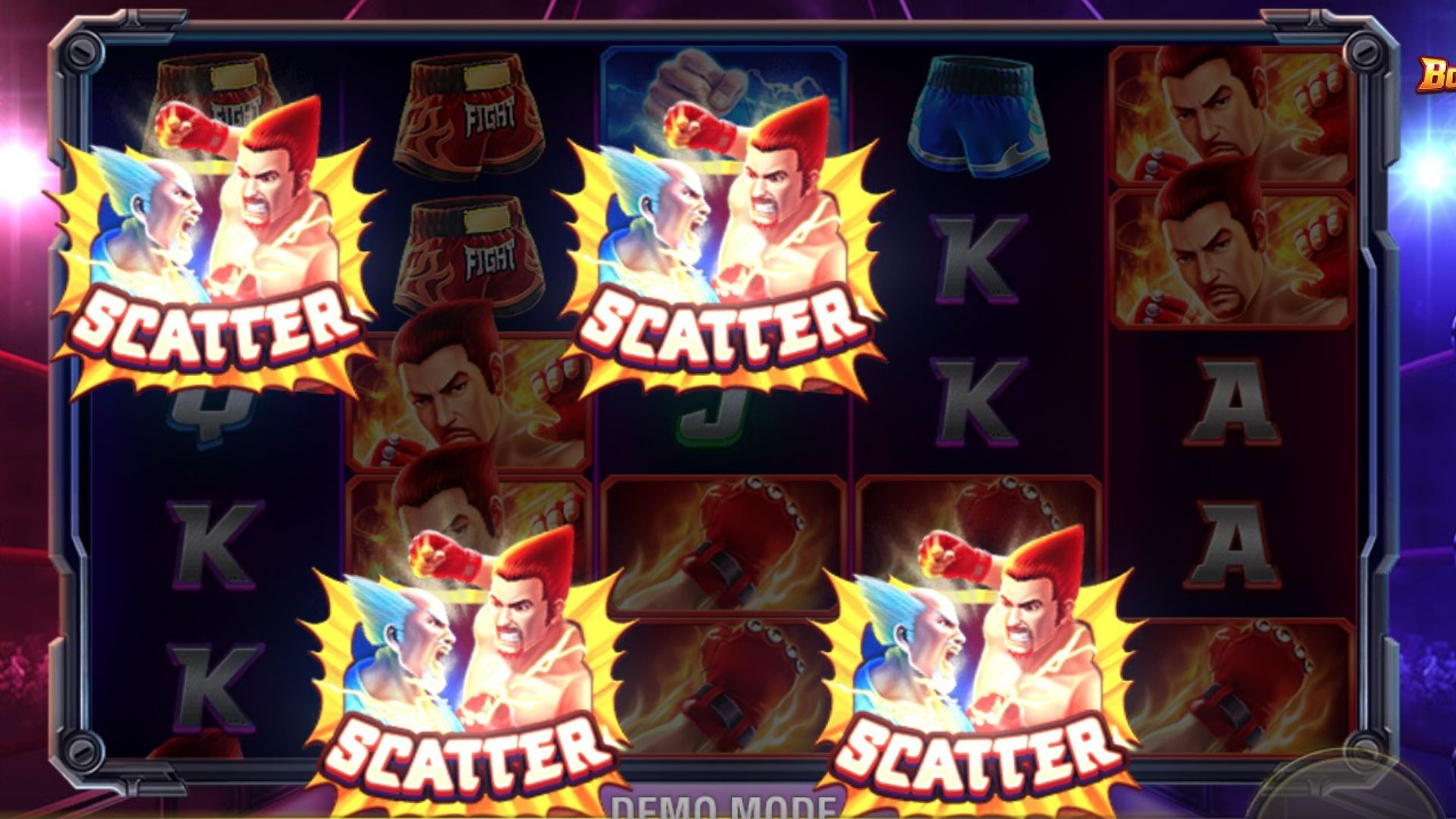 bonus freespin game boxing king