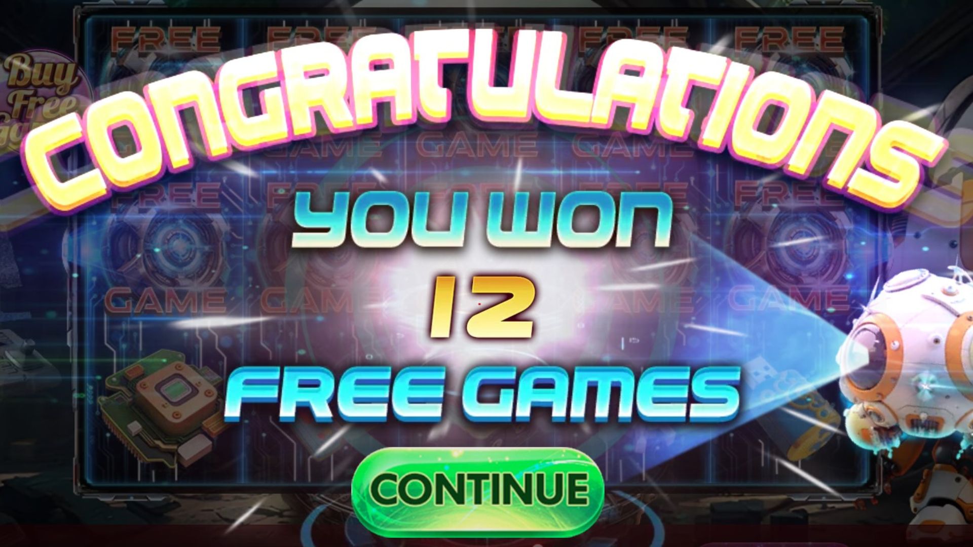 bonus freespin game slot jarvis