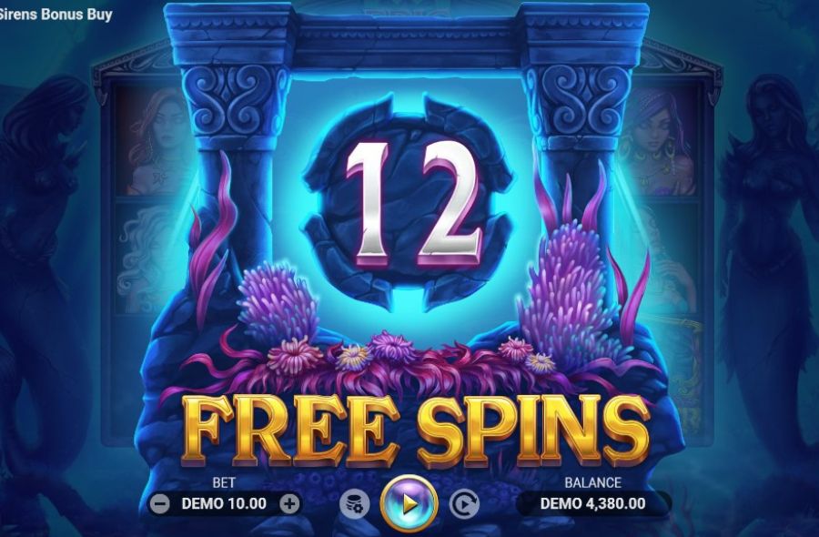 bonus freespin gold of sirens bonus buy