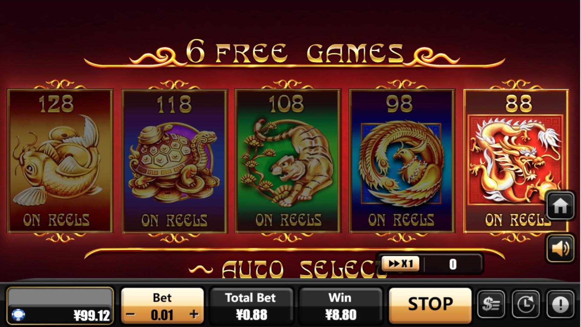 bonus freespin slot 5 treasures
