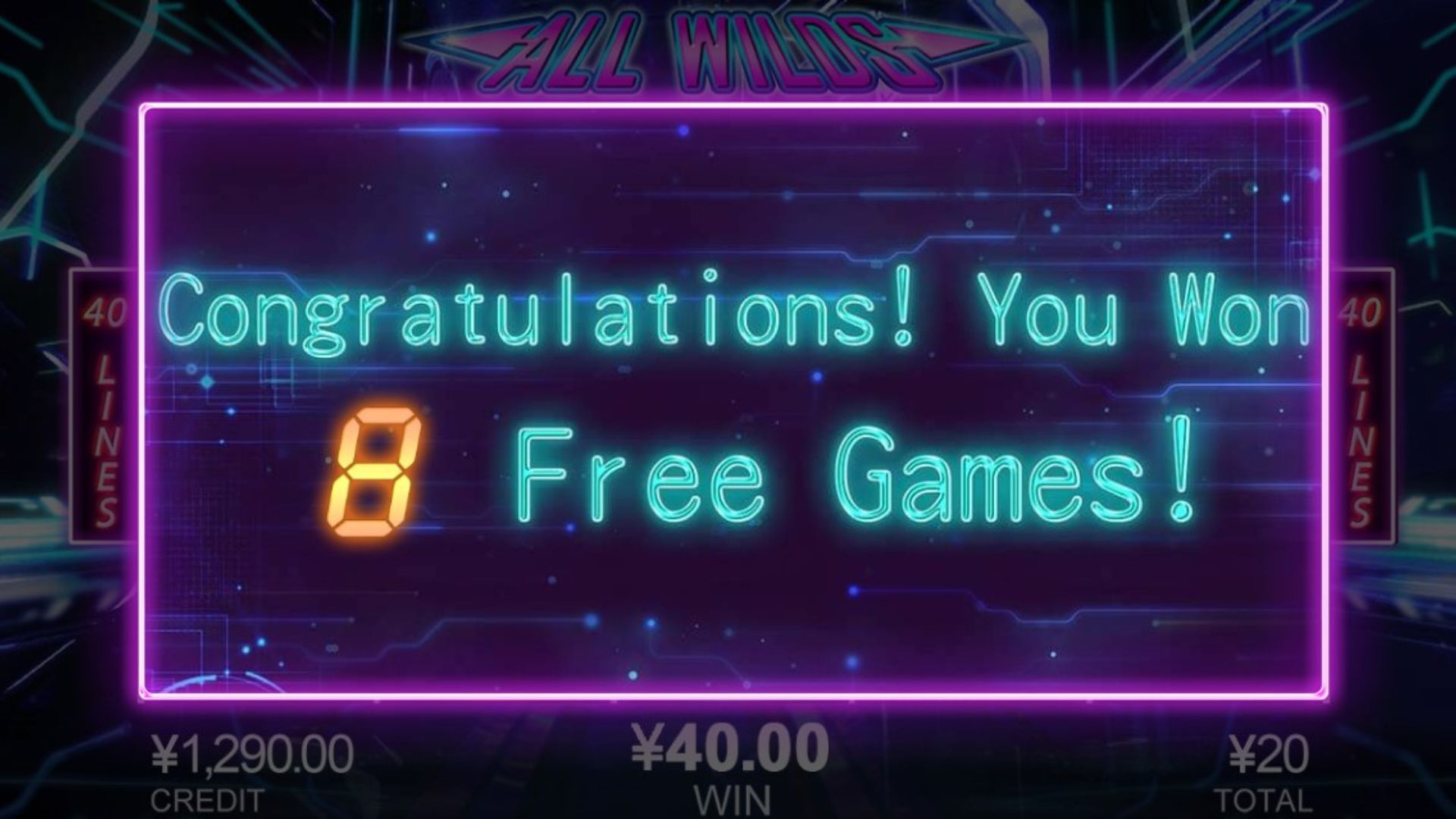 bonus freespin slot all wilds