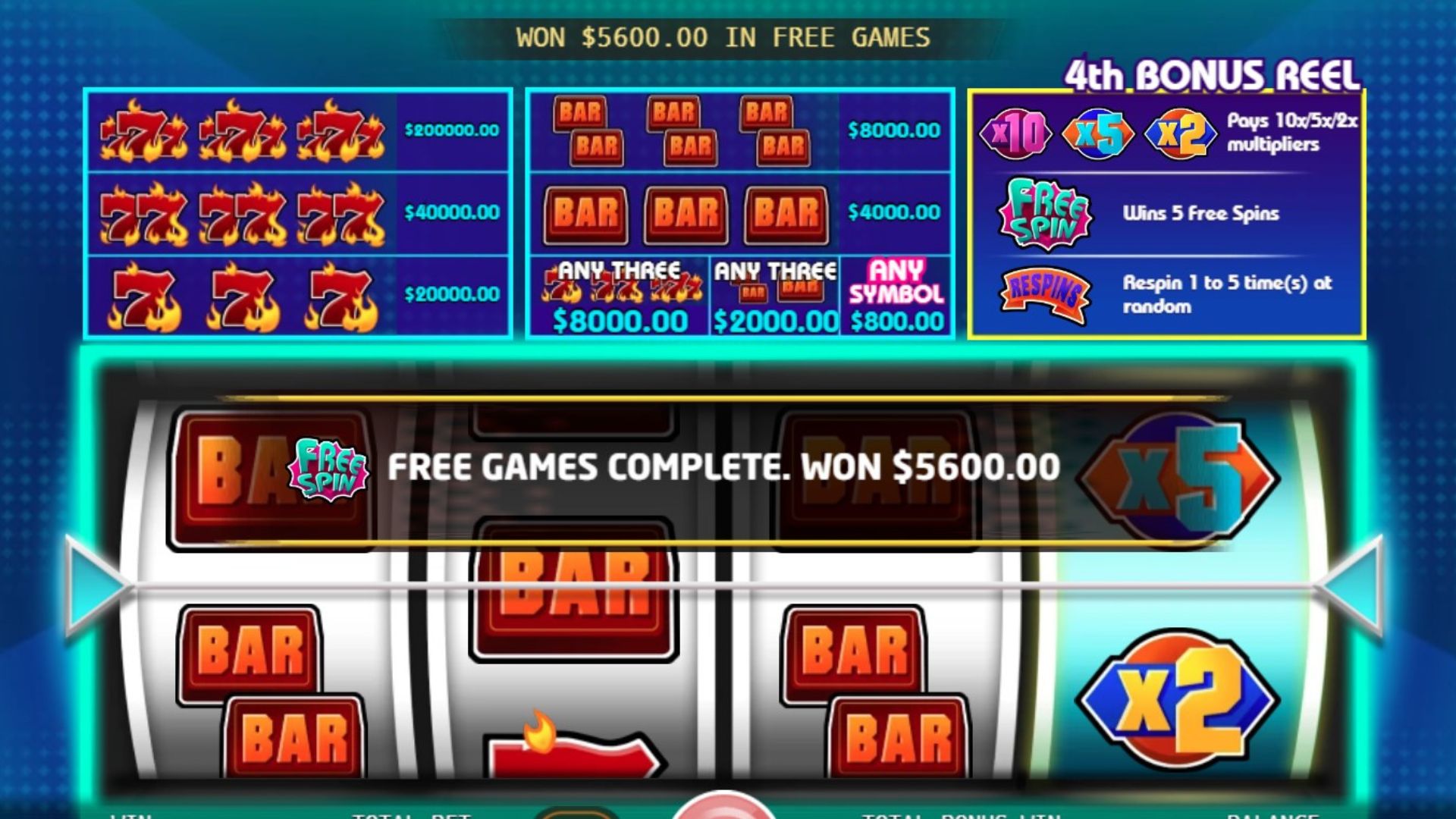 bonus freespin slot bonus mania deluxe