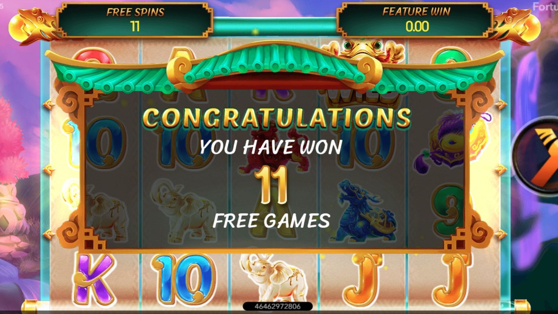 bonus freespin slot fortune toad