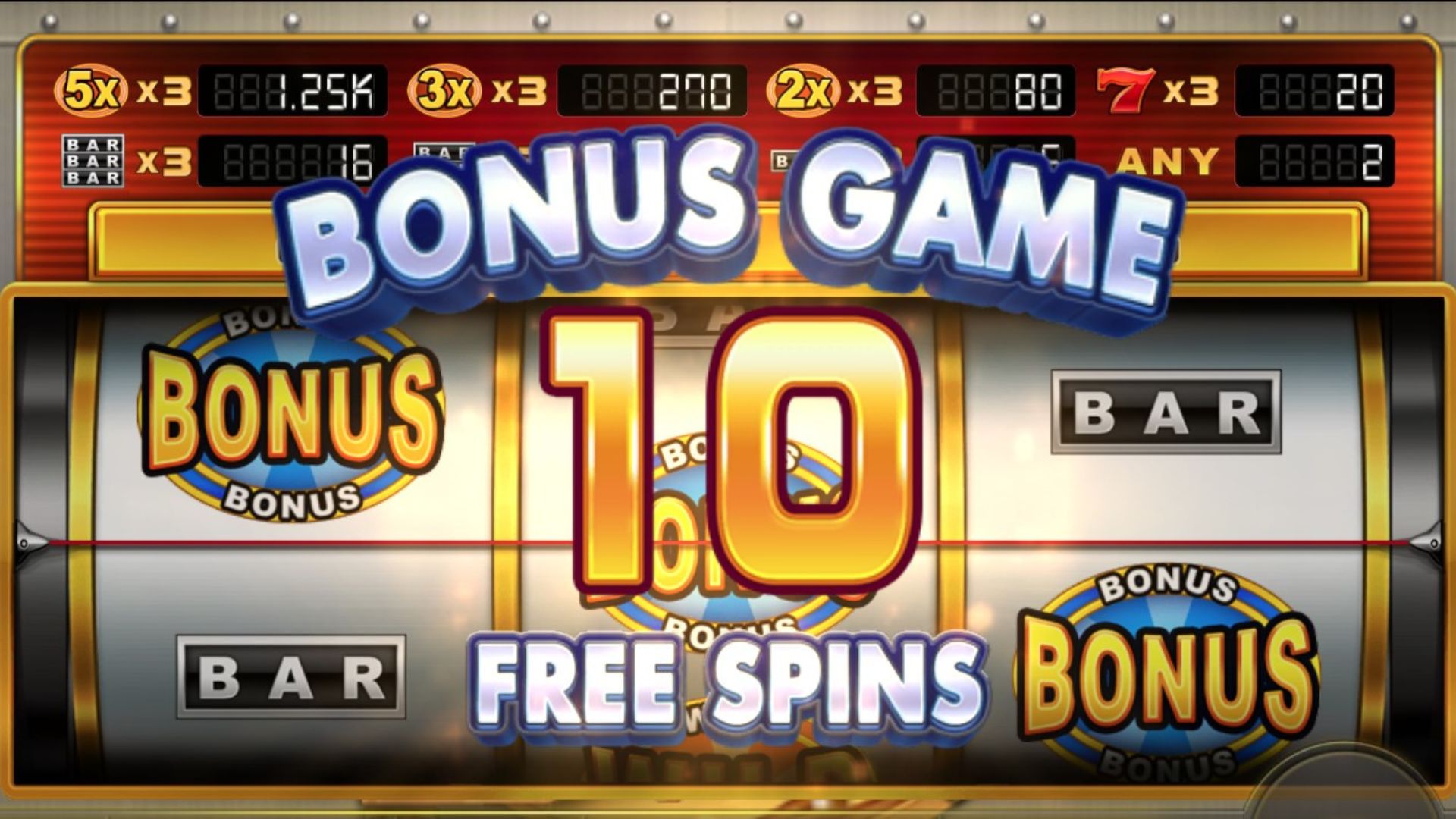 bonus freespin slot golden bank