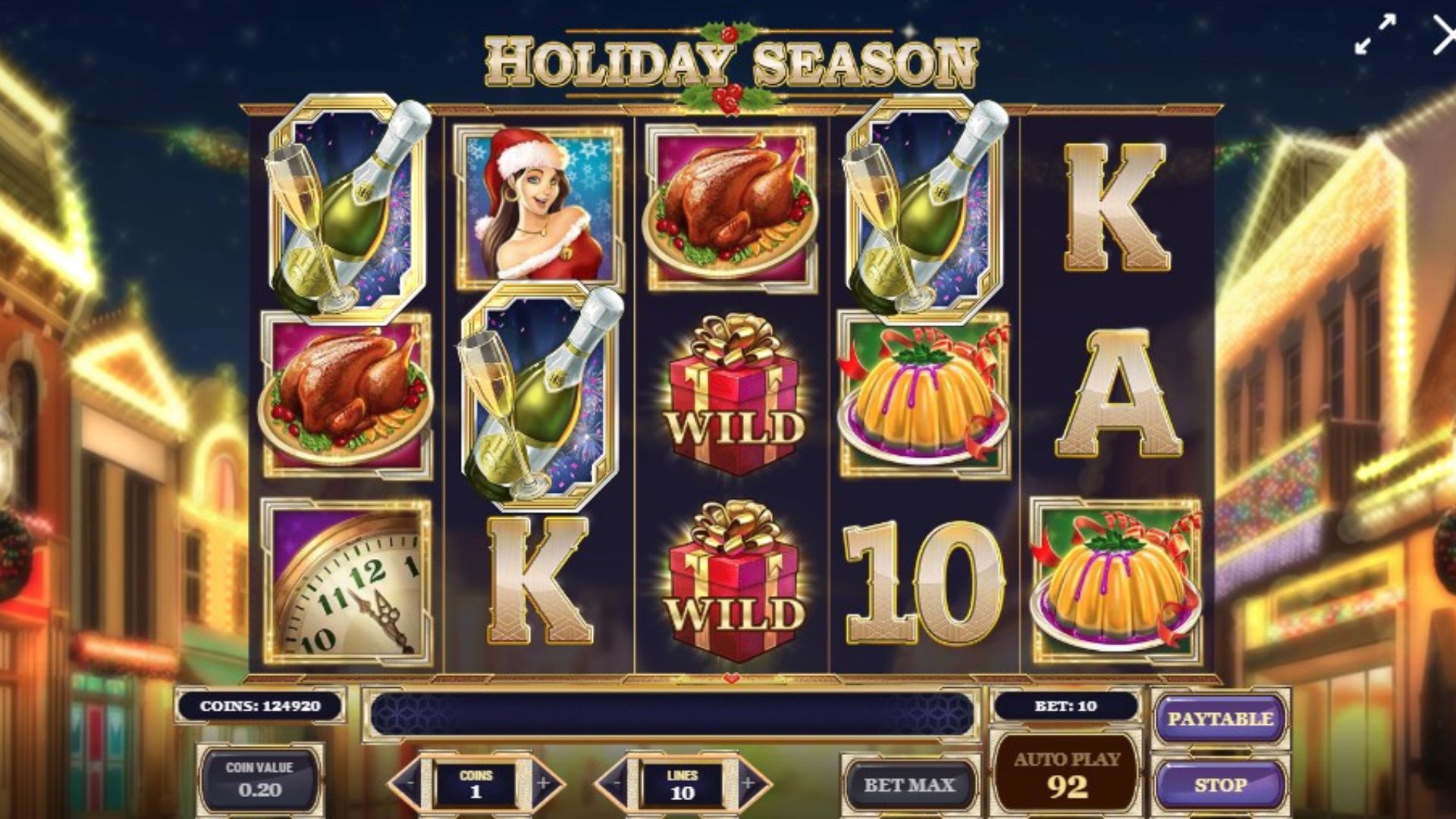 bonus holiday season