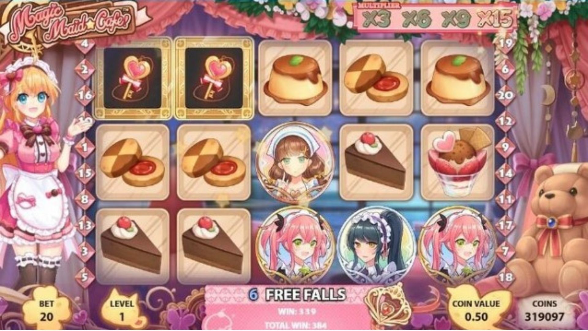 bonus magic maid cafe
