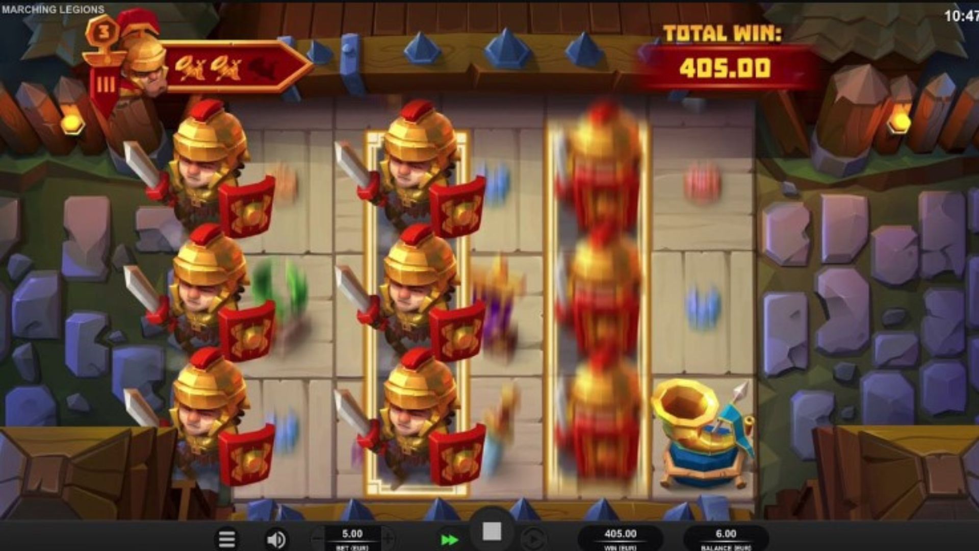 bonus marching legions