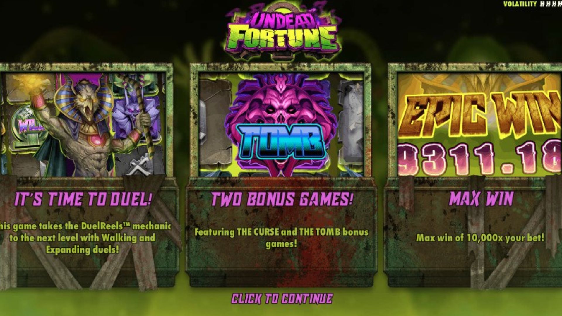 bonus undead fortune
