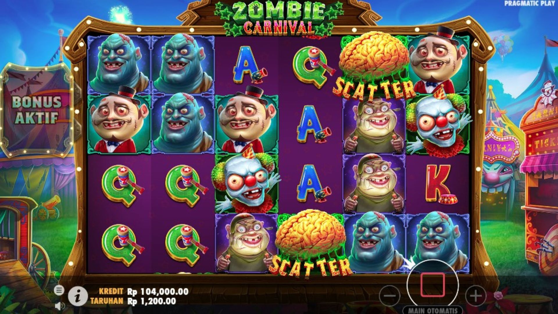 bonus zombie carnival