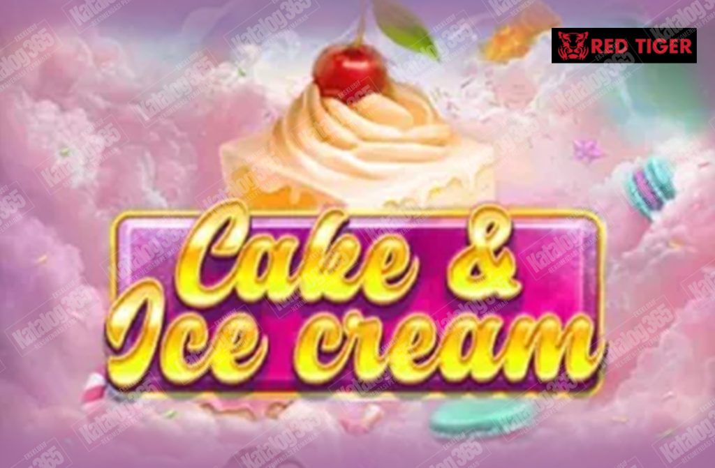 cake and ice cream red tiger