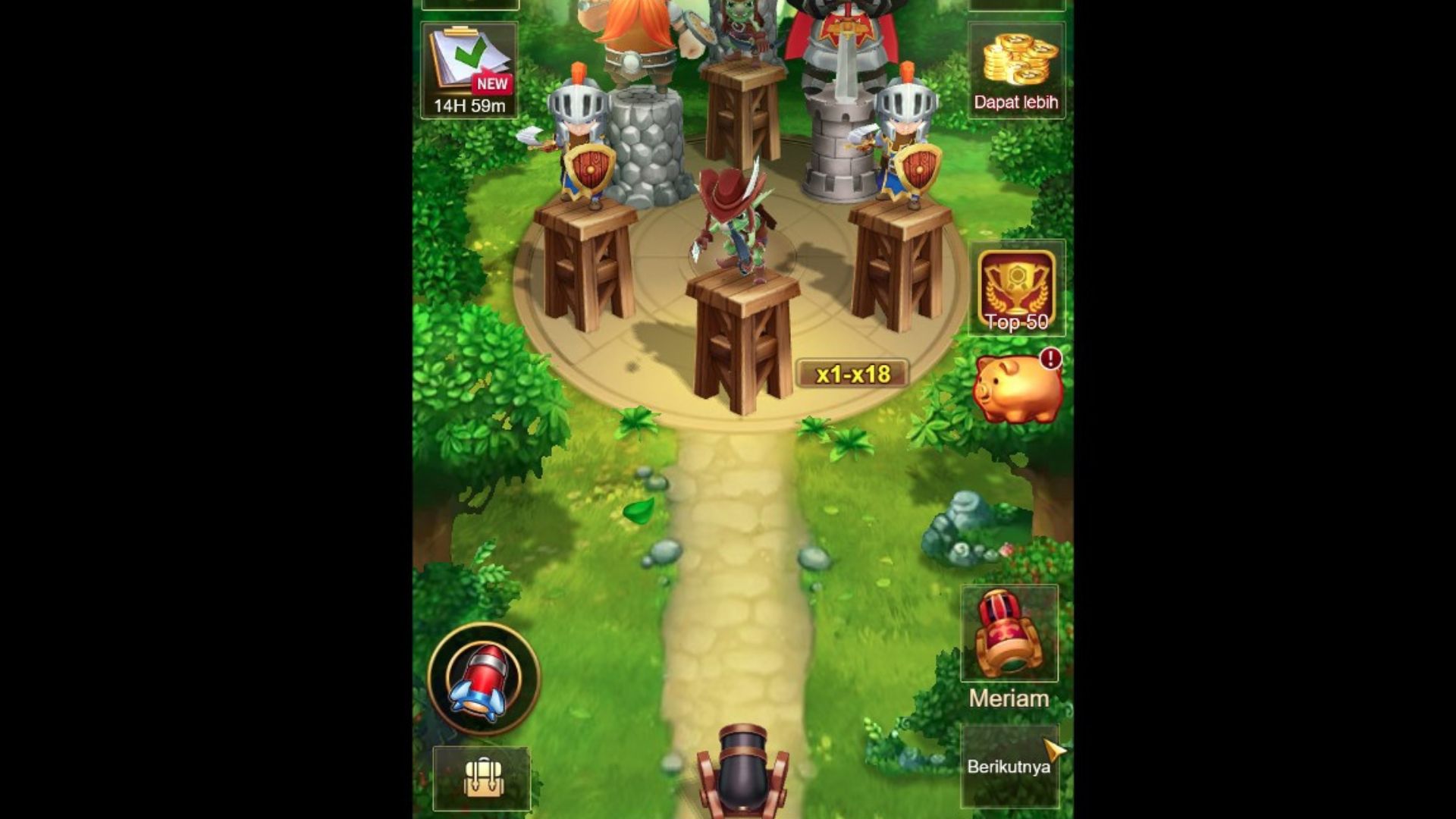 cara bermain game crazy hunter