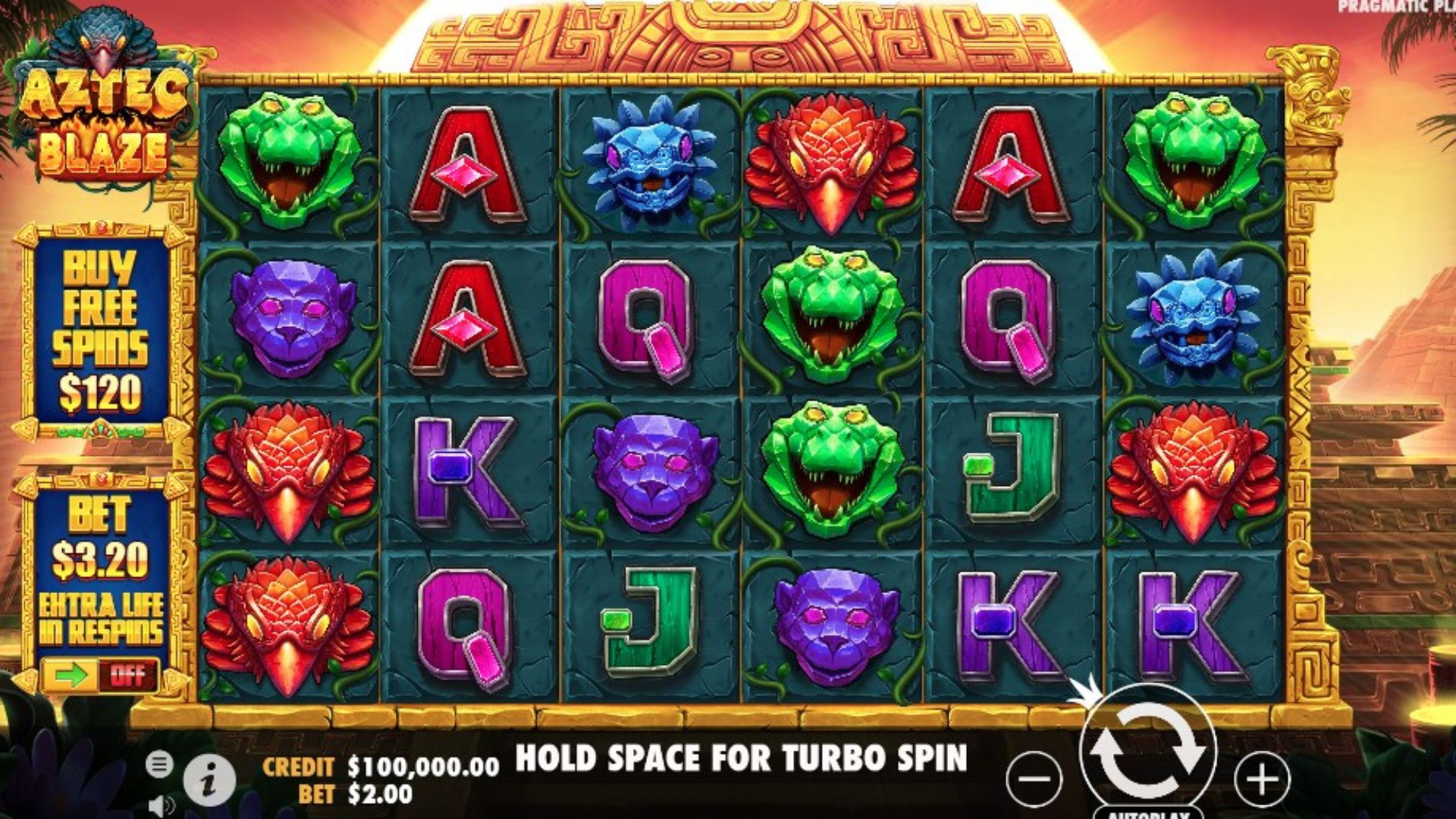 fitur aztec blaze