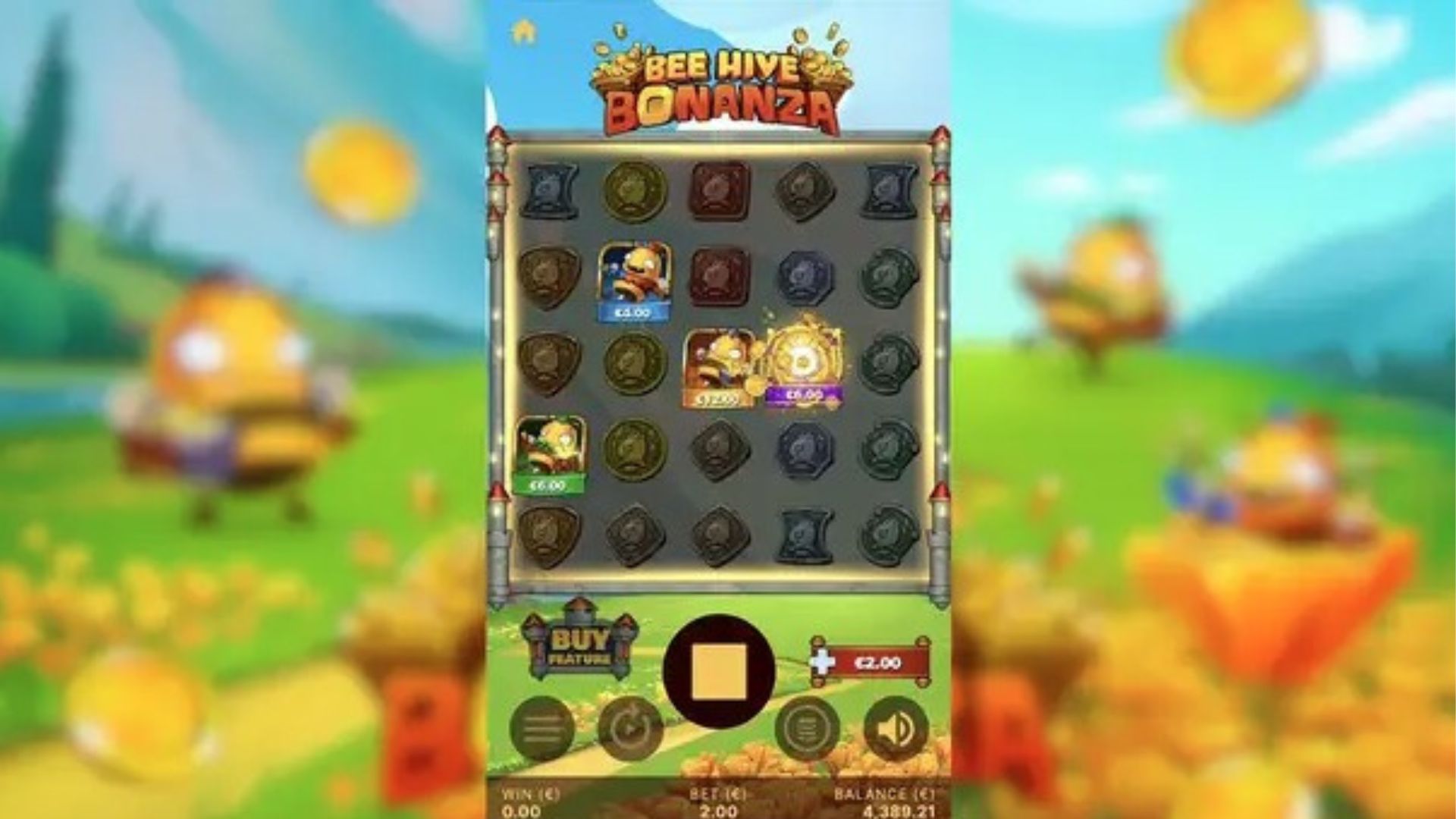 fitur bee hive bonanza
