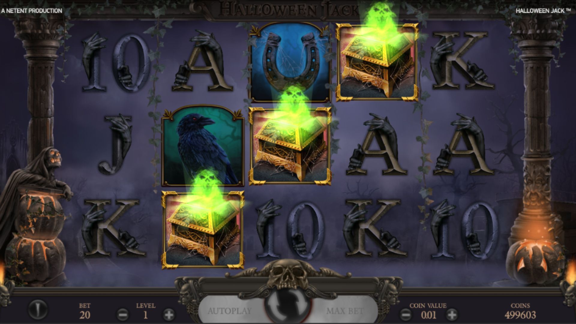 fitur bonus game slot halloween jack