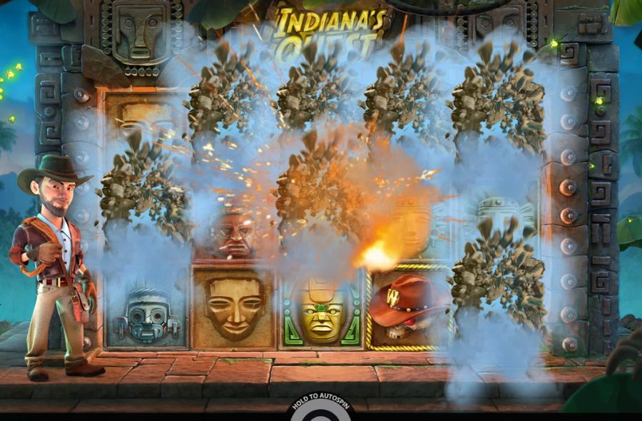 fitur bonus indiana's quest slot