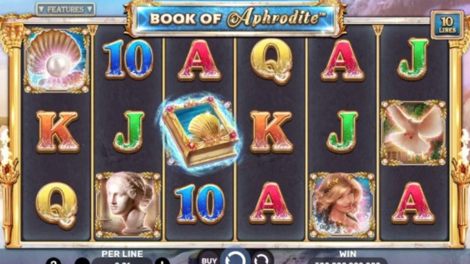 fitur book of aphrodite