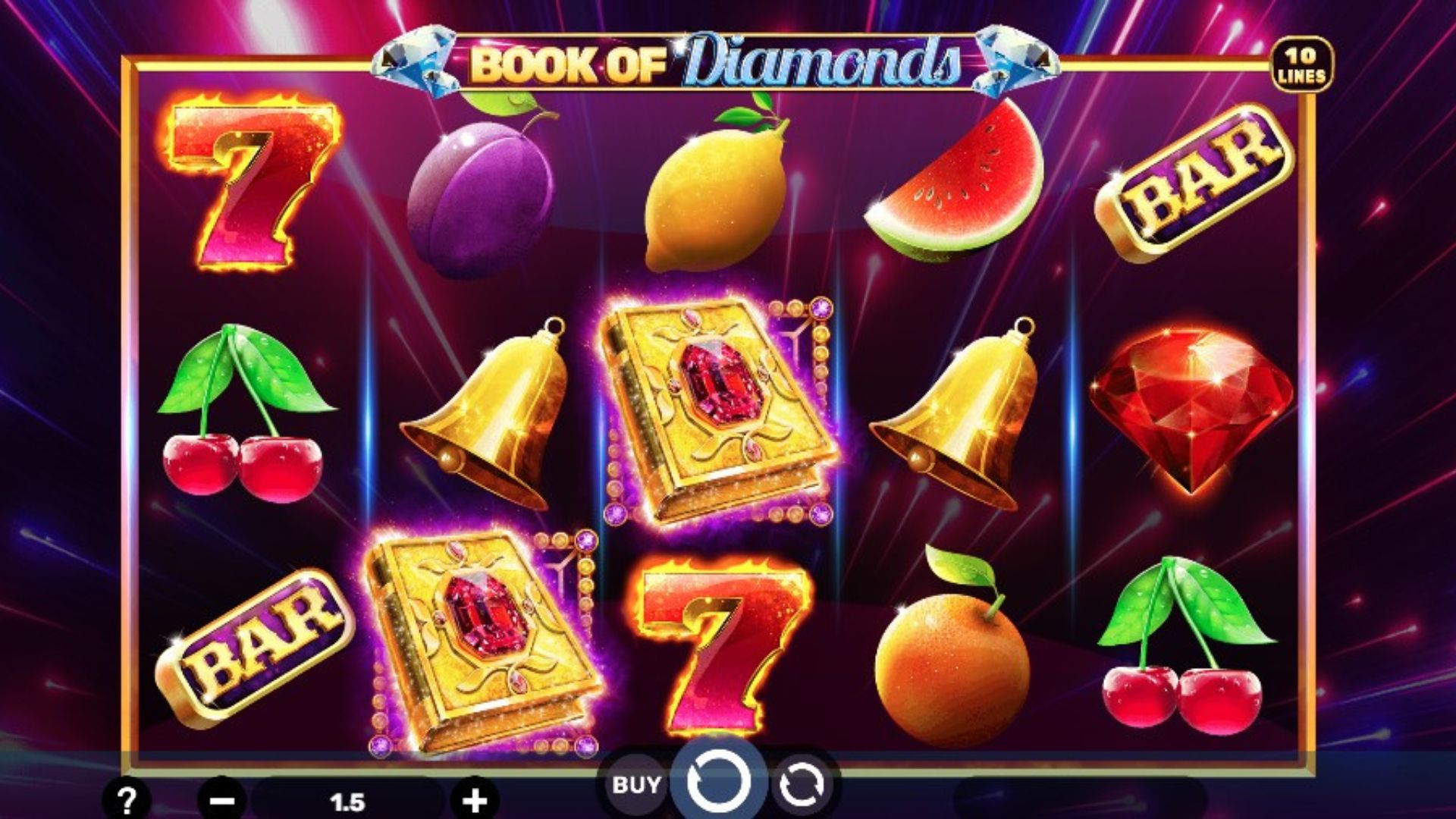 fitur book of diamonds