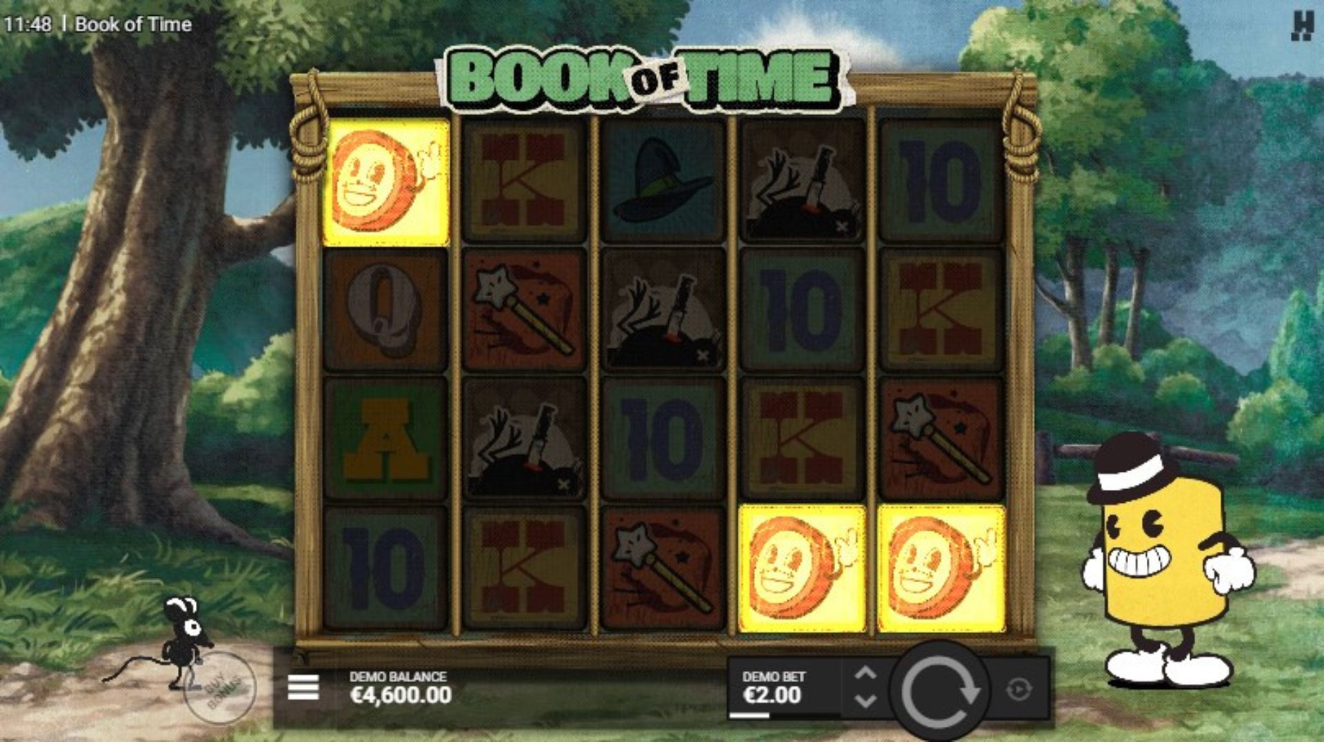 fitur book of time