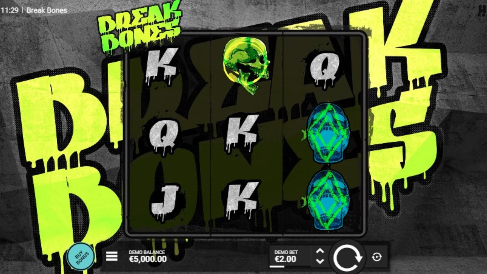 fitur break bones