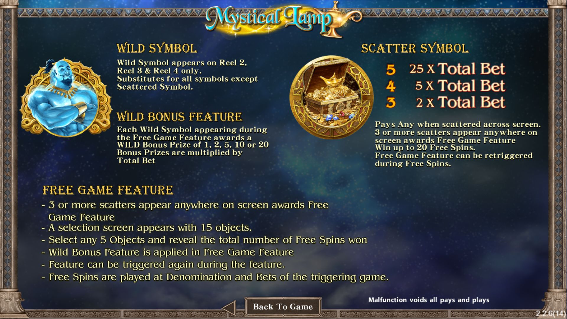 fitur freespin slot mystical lamp