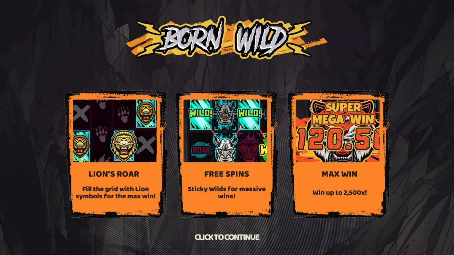 fitur game slot born wild