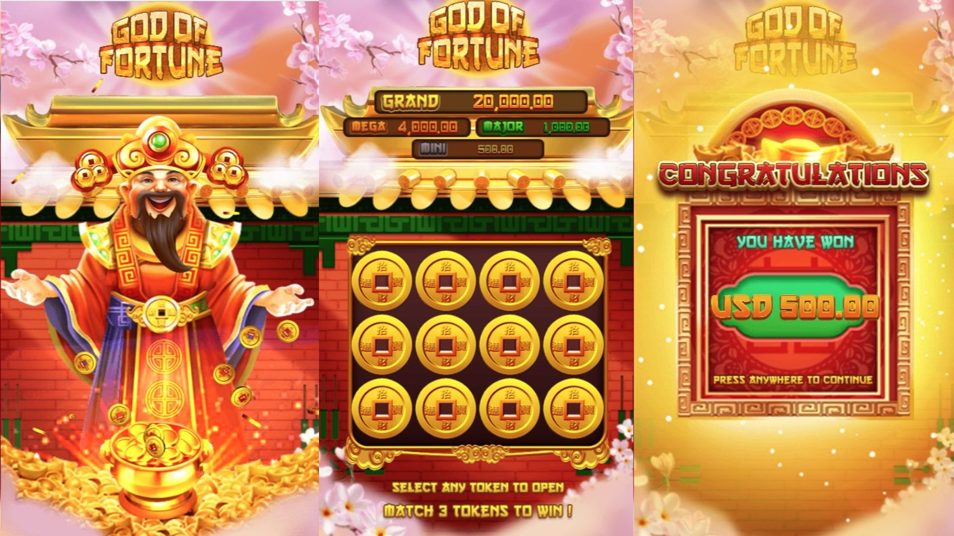 fitur game slot god of fortune