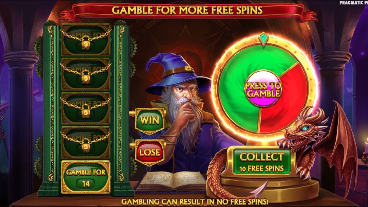 fitur game slot power of merlin megaways