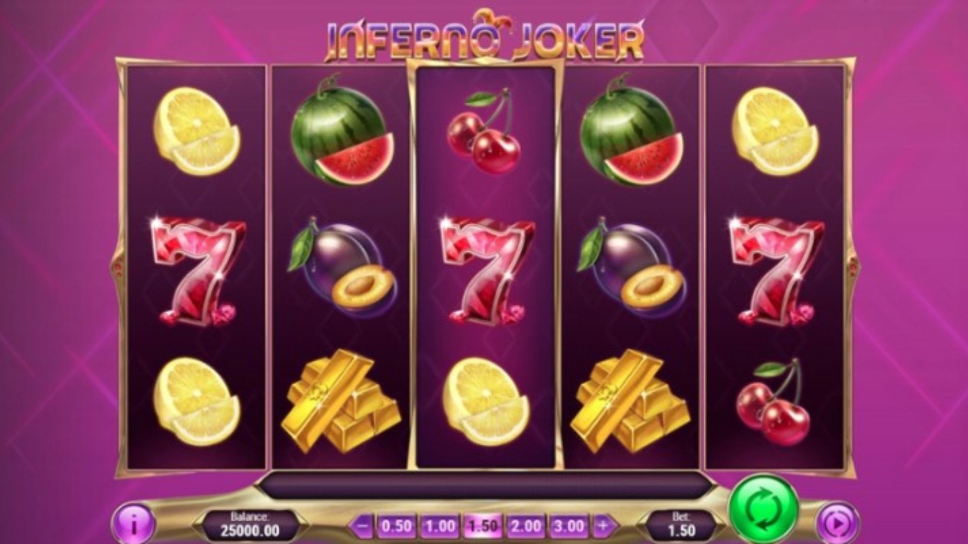 fitur inferno joker
