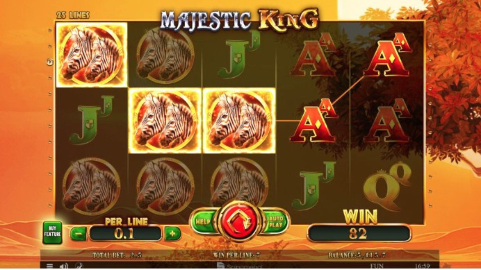fitur majestic king