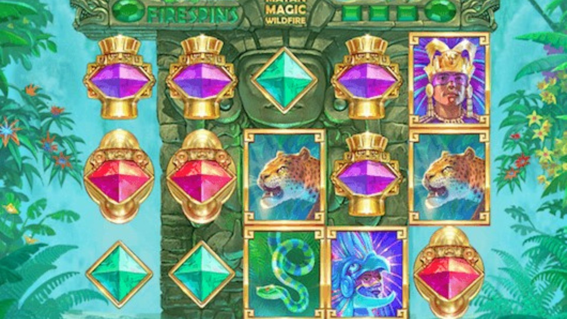 fitur mayan magic wildfire