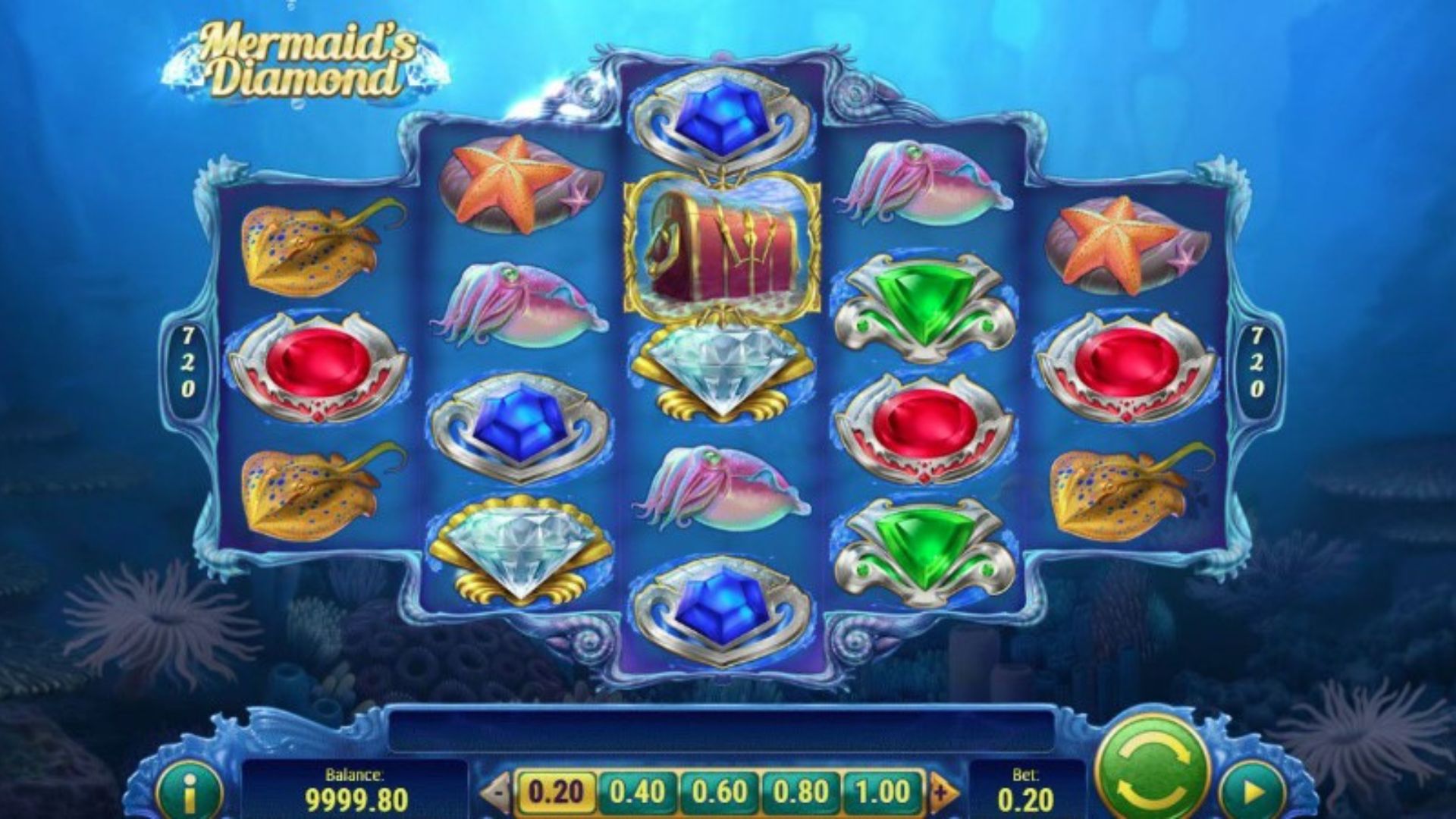 fitur mermaid's diamond