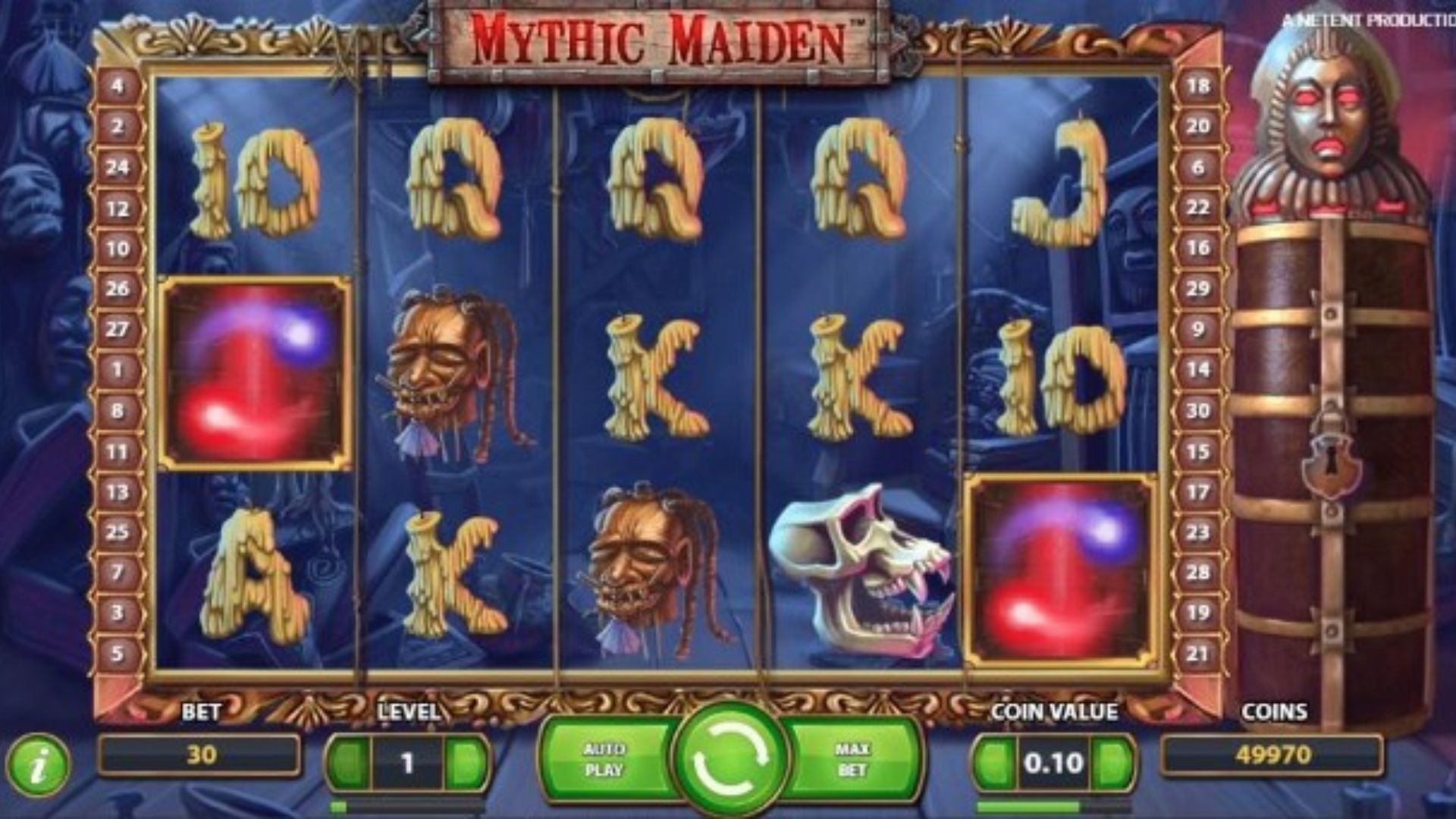 fitur mythic maiden