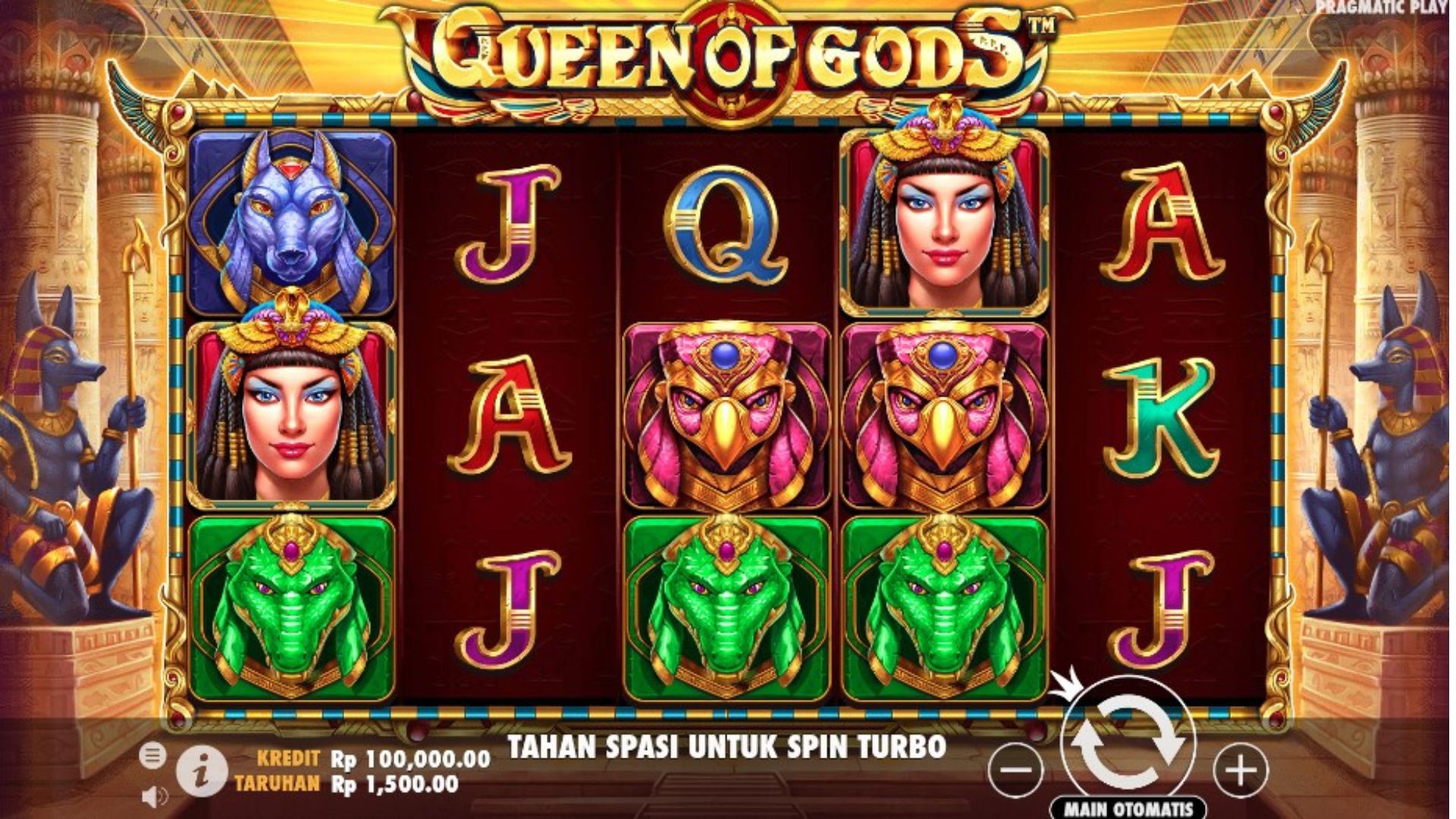fitur queen of gods