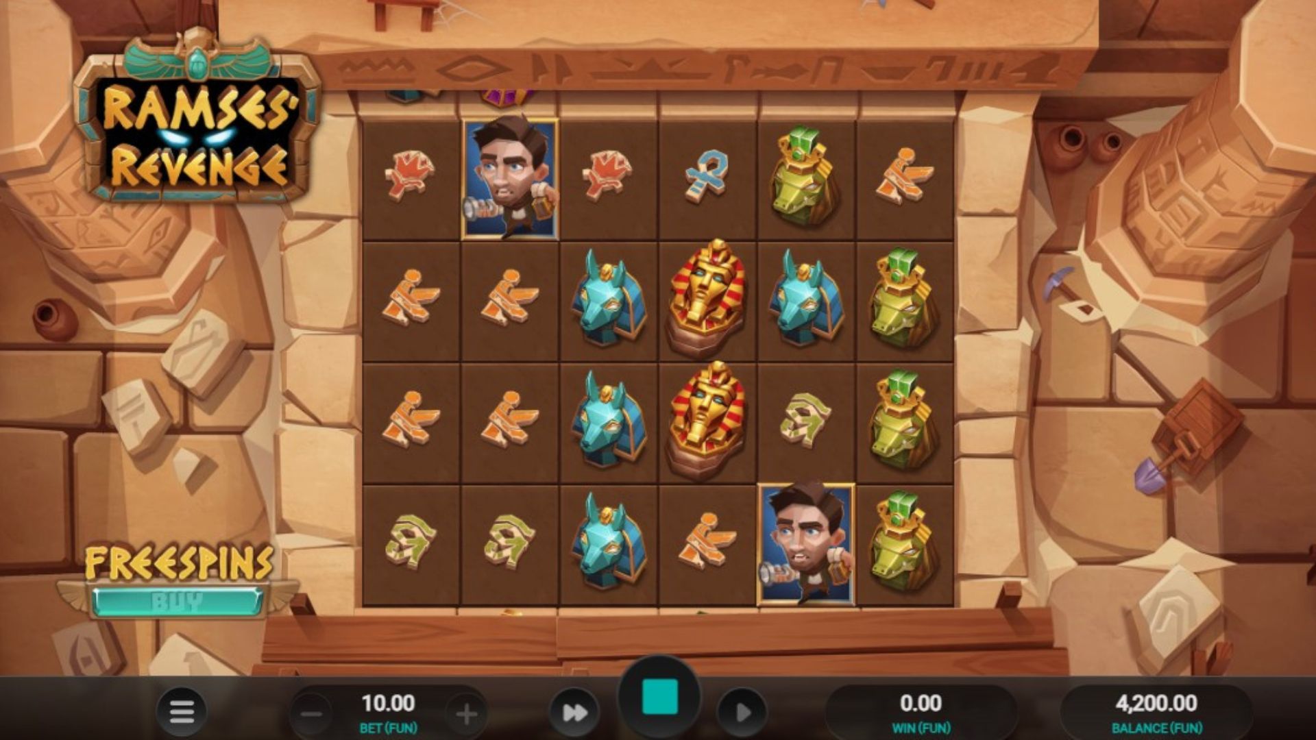 fitur ramses revenge