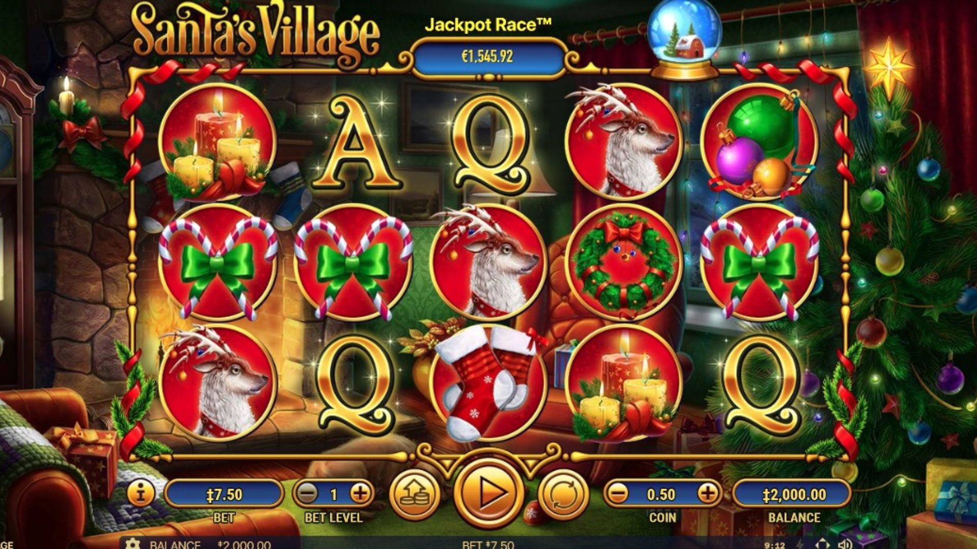fitur santa's village