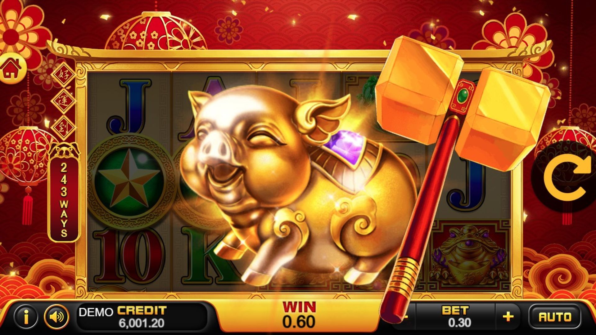 fitur slot challenge golden pig