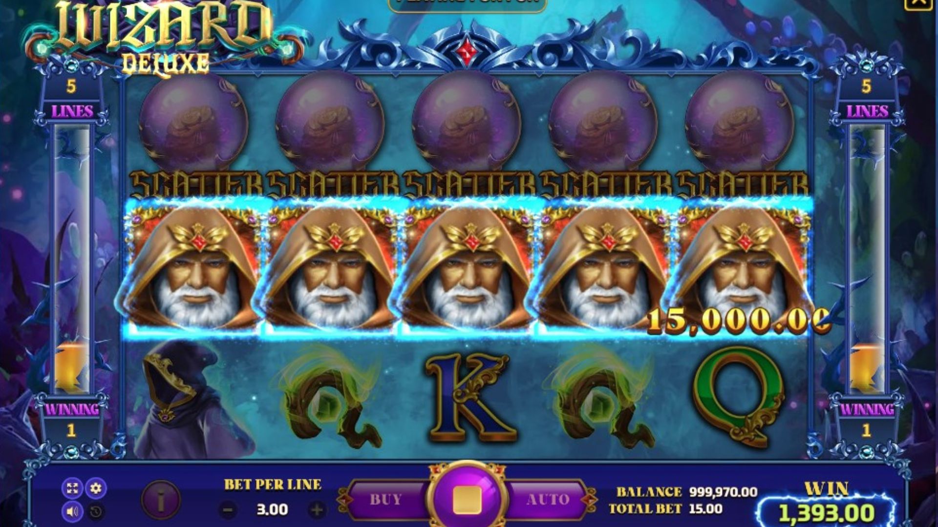 fitur slot wizard deluxe
